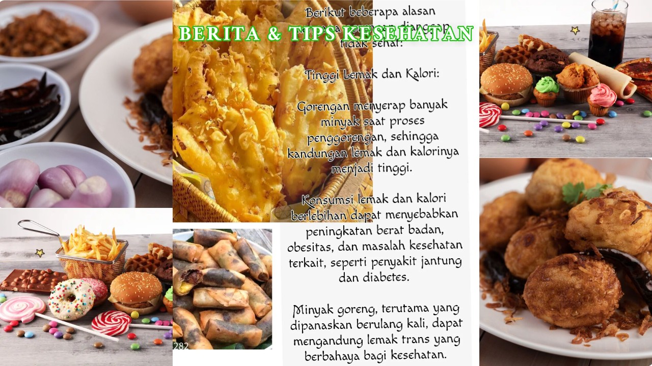 Makanan Penyebab Hati Berlemak, Salah Satunya Gorengan
