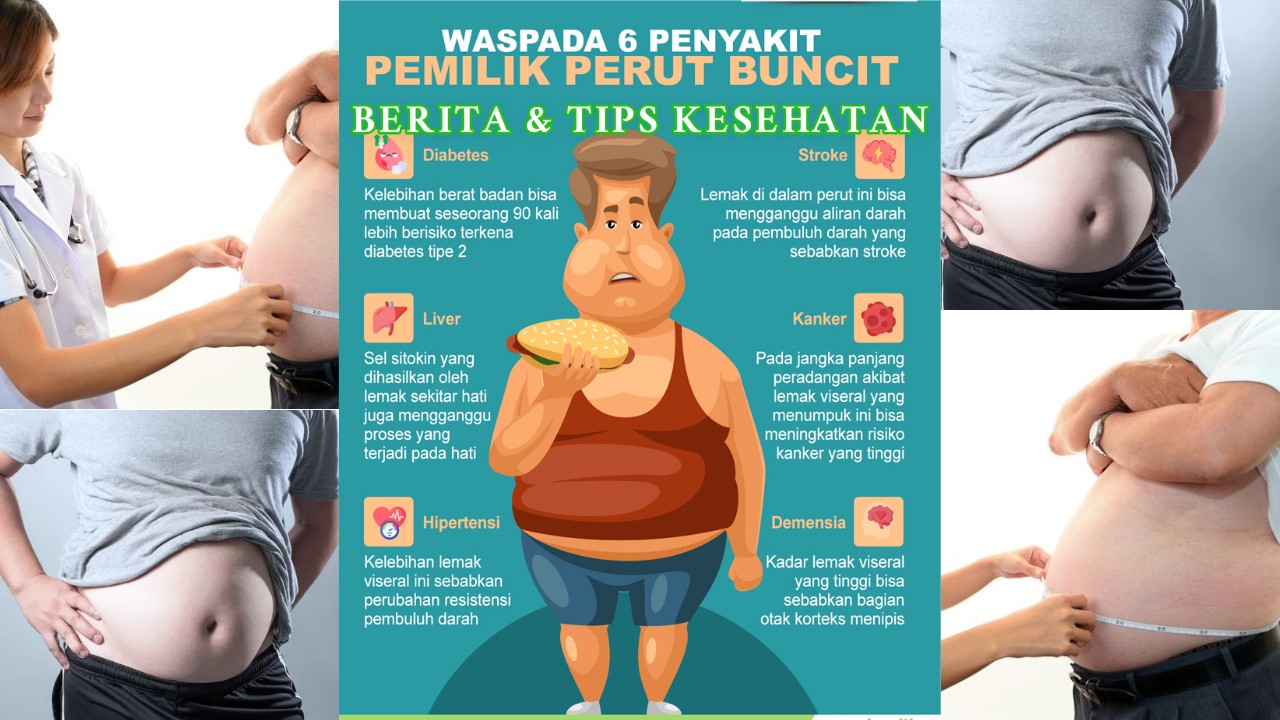 Perut Buncit Bisa Picu 6 Penyakit Serius, Cek Risikonya