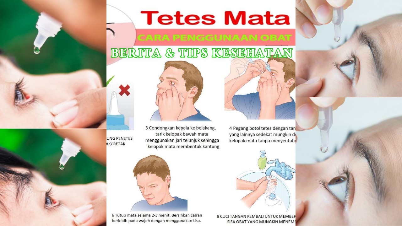 Tetes Mata Setiap Hari, Aman atau Tidak Penggunaanya