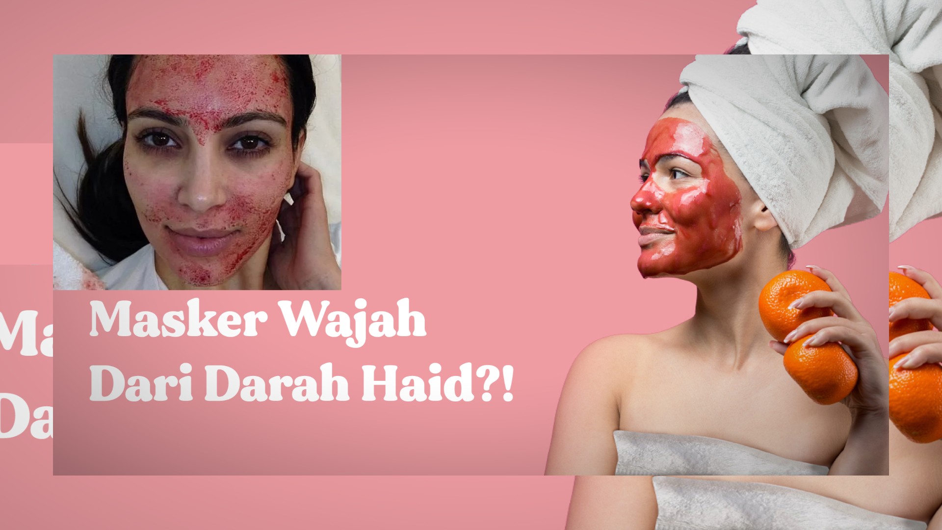 Bahaya Masker Darah Menstruasi bagi Kesehatan Kulit