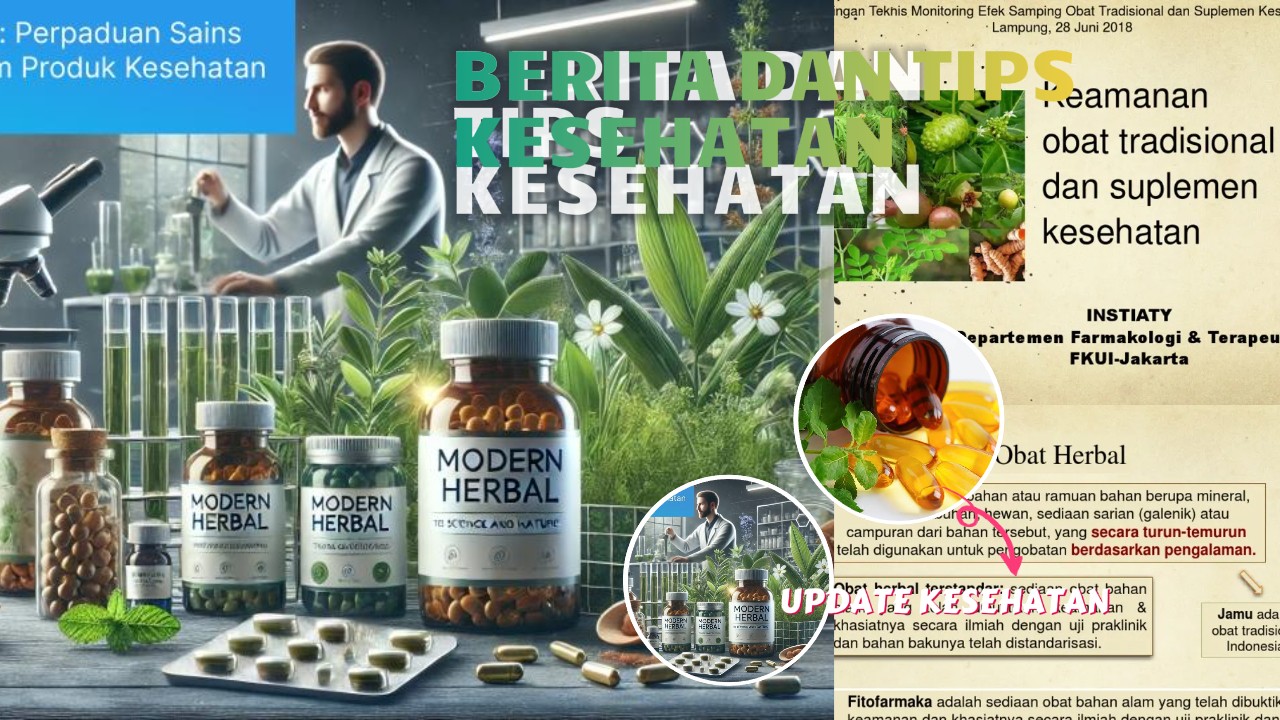 Standar Ilmiah Tinggi Dorong Keamanan Obat Herbal Modern