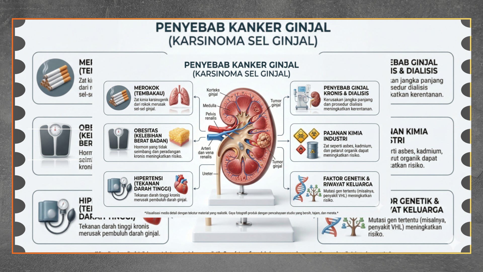 10 Faktor Risiko Kanker Ginjal yang Perlu Diwaspadai
