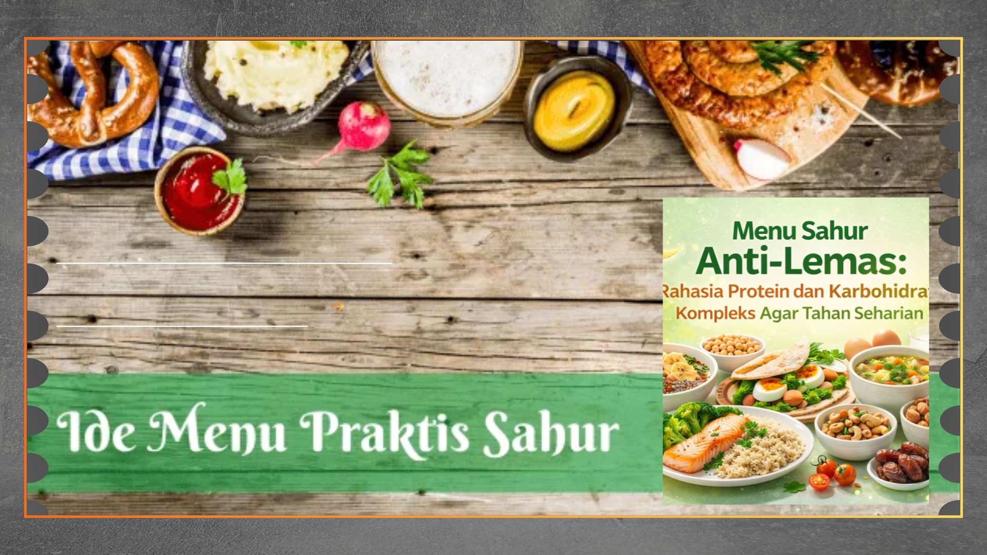 4 Nutrisi Penting Saat Sahur agar Energi Tahan Seharian