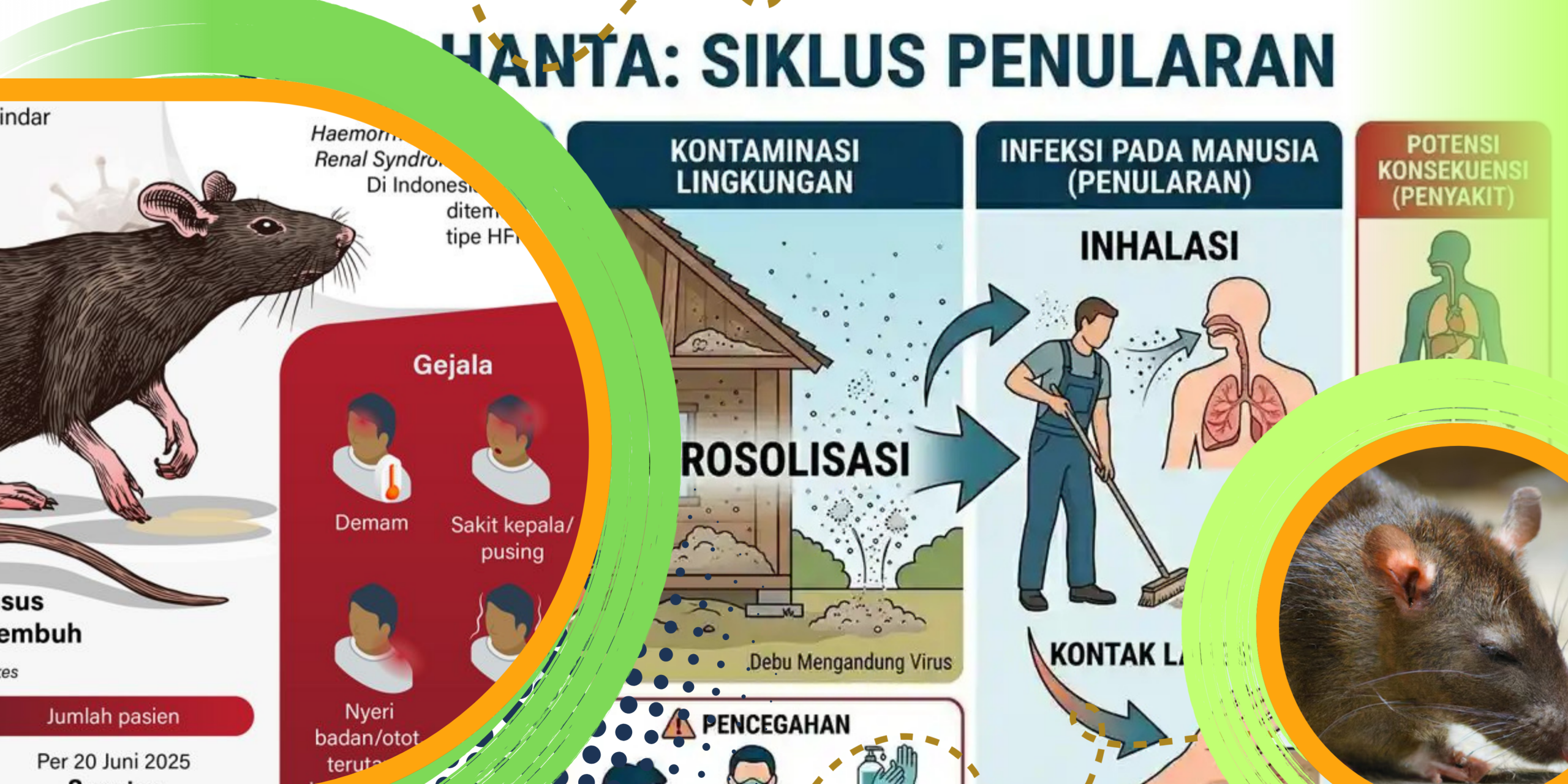 5 Cara Jaga Imunitas Saat Virus Hanta Merebak
