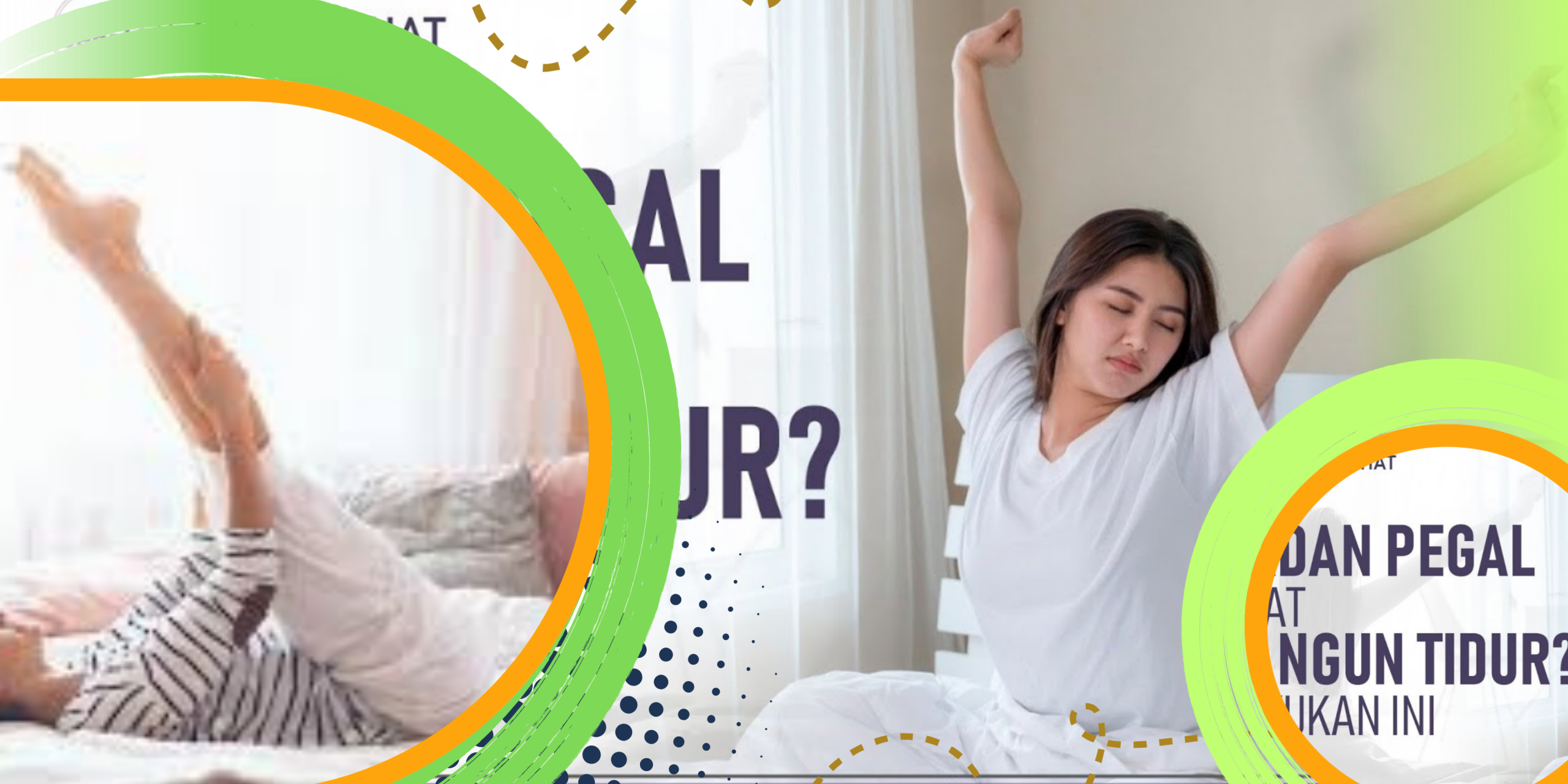 3 Gerakan Sederhana untuk Atasi Pegal Saat Bangun Tidur
