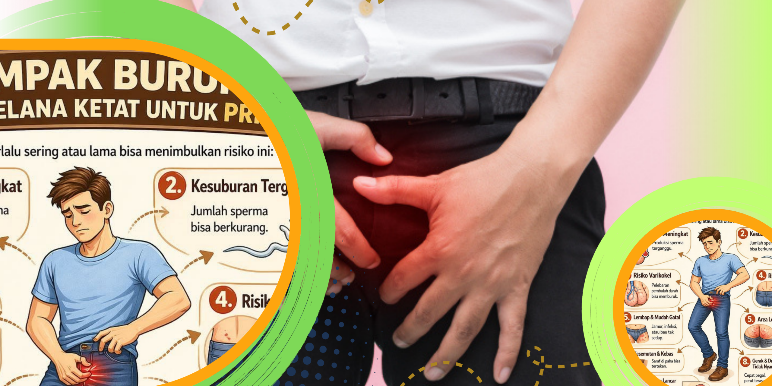 Pria Sering Pakai Celana Ketat Waspadai Risiko Ini